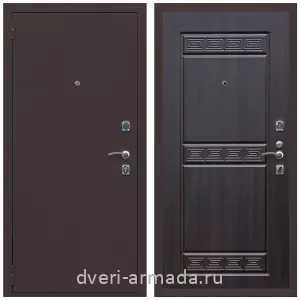 C порошковой окраской, Дверь входная Армада Комфорт Антик медь / МДФ 10 мм ФЛ-242 Эковенге