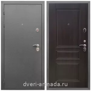 Входные двери Эконом, Дверь входная Армада Оптима Антик серебро / МДФ 6 мм ФЛ-243 Эковенге