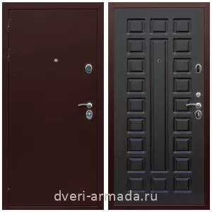 Входные двери Эврика, Дверь входная Армада Люкс Антик медь / МДФ 16 мм ФЛ-183 Венге
