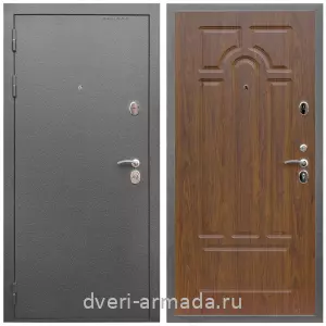 C порошковой окраской, Дверь входная Армада Оптима Антик серебро / МДФ 16 мм ФЛ-58 Морёная береза