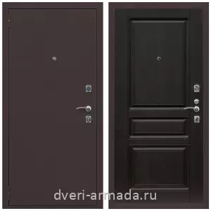 Входные двери 960х2050, Дверь входная Армада Комфорт Антик медь / МДФ 16 мм ФЛ-243 Венге