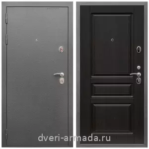 Входные двери на заказ, Дверь входная Армада Оптима Антик серебро / МДФ 16 мм ФЛ-243 Венге