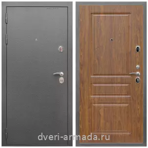 Взломостойкие входные двери, Дверь входная Армада Оптима Антик серебро / МДФ 16 мм ФЛ-243 Морёная береза