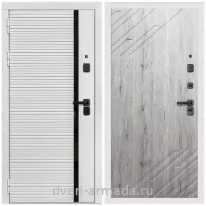 Взломостойкие входные двери 1.2, Дверь входная Армада Каскад WHITE МДФ 10 мм / МДФ 16 мм ФЛ-143 Рустик натуральный
