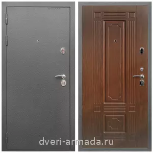 Входные двери толщиной 1.5 мм, Дверь входная Армада Оптима Антик серебро / ФЛ-2 Мореная береза