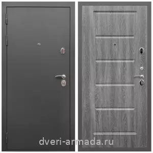 Антивандальные для квартир, Дверь входная Армада Гарант / МДФ 16 мм ФЛ-39 Дуб Филадельфия графит