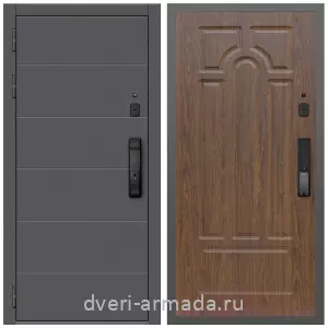 Современные входные двери, Дверь входная Армада Роуд МДФ 10 мм Kaadas K9 / МДФ 16 мм ФЛ-58 Мореная береза