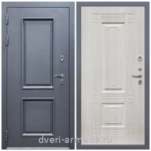 Толстые входные двери, Дверь входная уличная в дом Армада Корса / МДФ 6 мм ФЛ-2 Дуб белёный