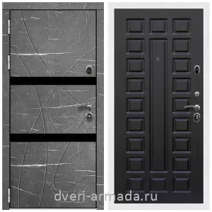 Входные двери Йошкар-Ола, Дверь входная Армада Престиж Белая шагрень МДФ 16 мм Торос графит / МДФ 16 мм ФЛ-183 Венге