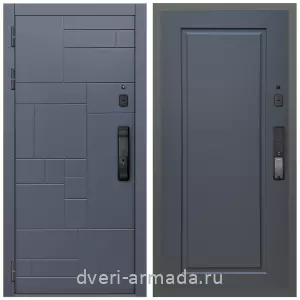 МДФ, Умная входная смарт-дверь Армада Аккорд МДФ 10 мм Kaadas K9 / МДФ 16 мм ФЛ-119 Графит нубук
