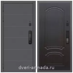 Входные двери 2050 мм, Дверь входная Армада Роуд МДФ 10 мм Kaadas K9 / МДФ 6 мм ФЛ-140 Венге