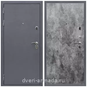 Взломостойкие входные двери 1.85, Дверь входная Армада Престиж Strong антик серебро / МДФ 6 мм ПЭ Цемент темный