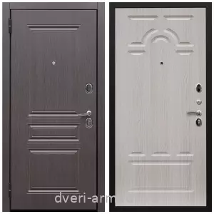 Двери МДФ для квартиры, Дверь входная Армада Экстра ФЛ-243 Эковенге / ФЛ-58 Дуб белёный