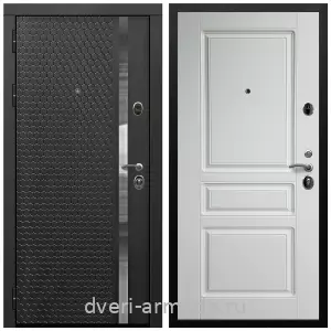 Входные двери черная шагрень, Дверь входная Армада Престиж Черная шагрень МДФ 16 мм ФЛН - 501/ МДФ 16 мм ФЛ-243 Ясень белый