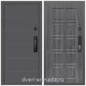 Входные двери Йошкар-Ола, Дверь входная Армада Роуд МДФ 10 мм Kaadas K9 / МДФ 10 мм ФЛ-38 Дуб Филадельфия графит