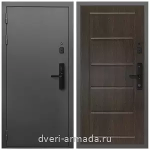 Красивые входные двери, Умная входная смарт-дверь Армада Гарант Kaadas S500/ МДФ 6 мм ФЛ-39 Венге