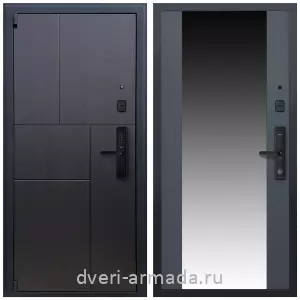 МДФ, Дверь входная Армада Бастион МДФ 16 мм Kaadas S500 / МДФ 16 мм СБ-16 Графит нубук