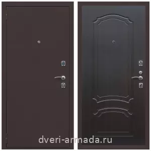 Входные металлические двери в Московской области, Дверь входная Армада Комфорт Антик медь / ФЛ-140 Венге