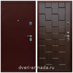 Антивандальные, Антивандальная металлическая  дверь входная Армада Люкс Антик медь / МДФ 16 мм ОЛ-39 Эковенге