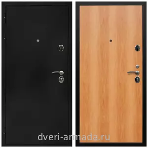 Темные входные двери, Дверь входная Армада Престиж Черная шагрень / МДФ 6 мм ПЭ Миланский орех