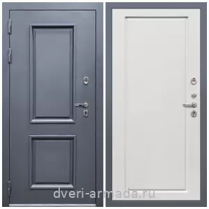 Уличные двери для коттеджа, Дверь входная уличная в дом Армада Корса / МДФ 16 мм ФЛ-119 Ясень белый