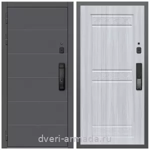 Входные двери 2050 мм, Дверь входная Армада Роуд МДФ 10 мм Kaadas K9 / МДФ 10 мм ФЛ-242 Сандал белый