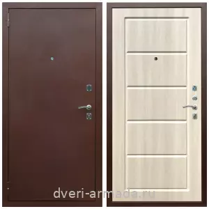 Входные металлические двери в Московской области, Дверь входная Армада Комфорт Антик медь / ФЛ-39 Венге светлый