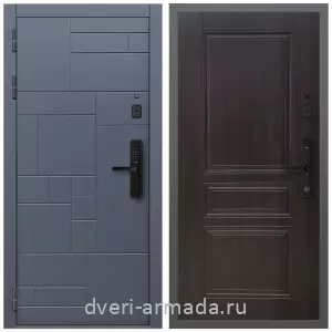 Офисные, Умная входная смарт-дверь Армада Аккорд Kaadas S500 / МДФ 6 мм ФЛ-243 Эковенге