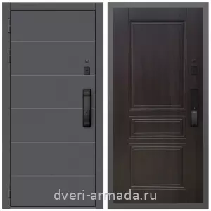 Входные двери 2050 мм, Дверь входная Армада Роуд МДФ 10 мм Kaadas K9 / МДФ 6 мм ФЛ-243 Эковенге