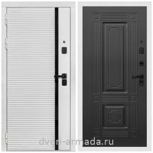 МДФ, Дверь входная Армада Каскад WHITE МДФ 10 мм / МДФ 6 мм ФЛ-2 Венге