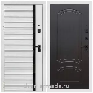 МДФ, Дверь входная Армада Каскад WHITE МДФ 10 мм / МДФ 6 мм ФЛ-140 Венге