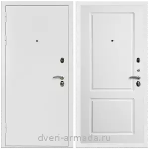 Белые, Дверь входная Армада Престиж Белая шагрень / ФЛ-117 Белый матовый