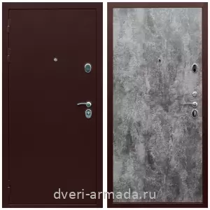 Входные двери Йошкар-Ола, Недорогая дверь входная Армада Люкс Антик медь / ПЭ Цемент темный