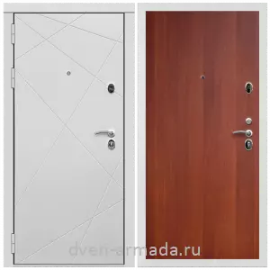 Дверь входная Армада Тесла МДФ 16 мм / МДФ 6 мм ПЭ Итальянский орех