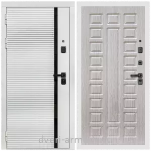 Взломостойкие входные двери 1.2, Дверь входная Армада Каскад WHITE МДФ 10 мм / МДФ 16 мм ФЛ-183 Сандал белый