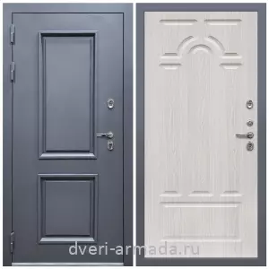 Тамбурные двери, Дверь входная уличная в дом Армада Корса / МДФ 6 мм ФЛ-58 Дуб белёный
