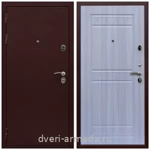 Входные двери толщиной 1.85 мм, Дверь входная Армада Престиж 2 Антик медь / ФЛ-242 Сандал белый