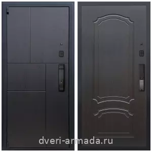 Входные двери Йошкар-Ола, Дверь входная элитная Армада Бастион МДФ 16 мм Kaadas K9 / МДФ 6 мм ФЛ-140 Венге