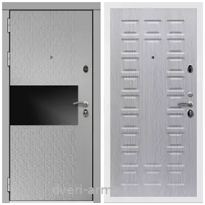 Красивые входные двери, Дверь входная Армада Престиж Белая шагрень МДФ 16 мм Милк рикамо софт / МДФ 16 мм ФЛ-183 Дуб беленый