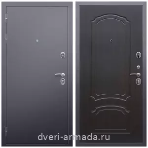 Входные двери Йошкар-Ола, Дверь входная металлическая Армада Люкс Антик серебро / ФЛ-140 Венге наружная на дачу
