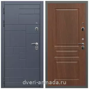 МДФ, Дверь входная Армада Аккорд МДФ 10 мм / МДФ 16 мм ФЛ-243 Мореная береза