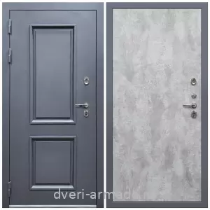 Толстые входные двери, Дверь входная уличная в дом Армада Корса / МДФ 6 мм ПЭ Цемент светлый