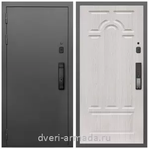 Входные двери 2050 мм, Умная входная смарт-дверь Армада Гарант Kaadas K9/ МДФ 16 мм ФЛ-58 Дуб белёный