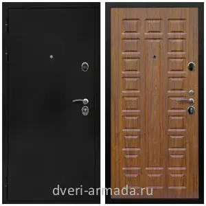 Темные входные двери, Дверь входная Армада Престиж Черная шагрень / МДФ 16 мм ФЛ-183 Морёная береза