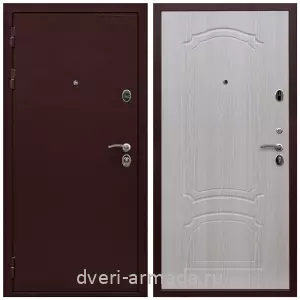 Входные двери толщиной 1.85 мм, Дверь входная Армада Престиж 2 Антик медь / МДФ 6 мм ФЛ-140 Дуб беленый