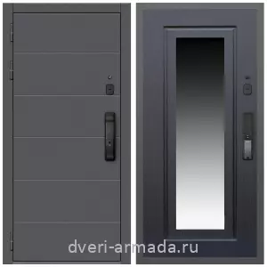 Входные двери с зеркалом МДФ, Дверь входная Армада Роуд МДФ 10 мм Kaadas K9 / МДФ 16 мм ФЛЗ-120 Венге