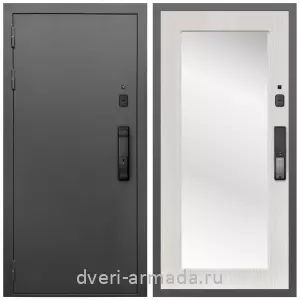 Входные двери 2050 мм, Умная входная смарт-дверь Армада Гарант Kaadas K9/ МДФ 16 мм ФЛЗ-Пастораль, Дуб белёный