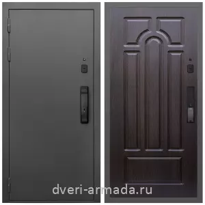 Входные двери 2050 мм, Умная входная смарт-дверь Армада Гарант Kaadas K9/ МДФ 16 мм ФЛ-58 Венге