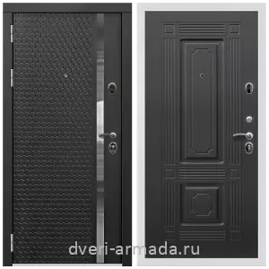 Входные двери МДФ для офиса, Дверь входная Армада Престиж Белая шагрень МДФ 16 мм ФЛН - 501 / МДФ 16 мм ФЛ-2 Венге