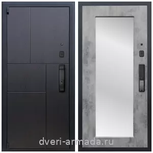 МДФ, Дверь входная Армада Бастион МДФ 16 мм Kaadas K9 / МДФ 16 мм ФЛЗ-пастораль, Бетон темный